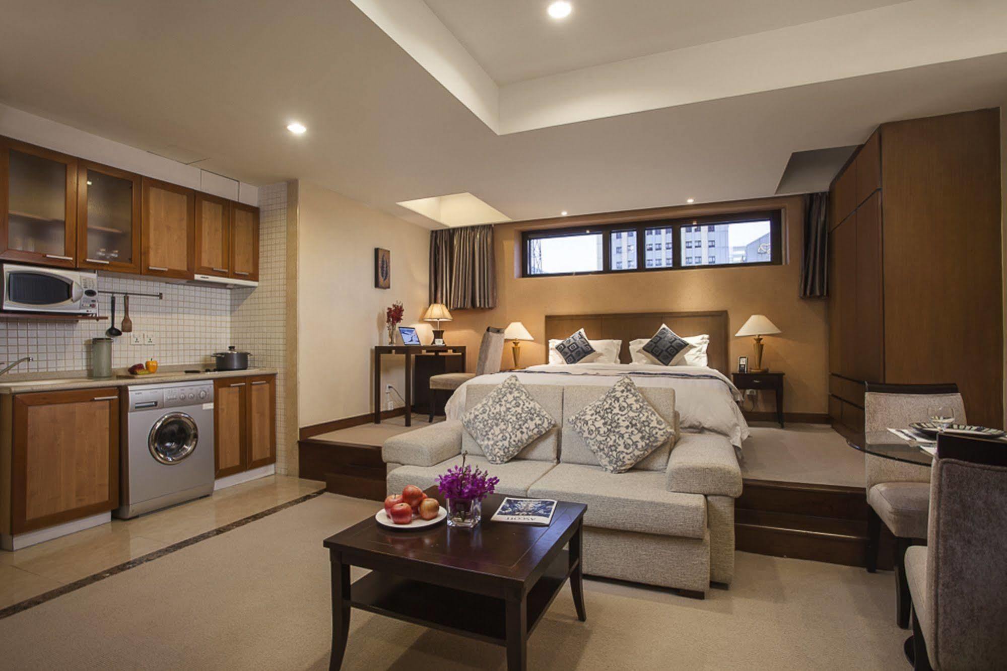 Dalian Asia Pacific Service Apartment Экстерьер фото